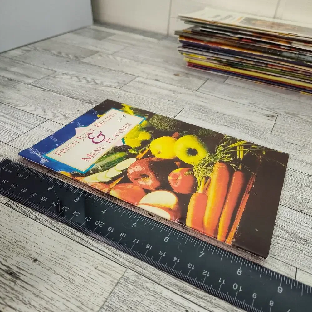 Juiceman Fresh juice Recipes and menu Planner‎ Cookbook Booklet Vintage 1992